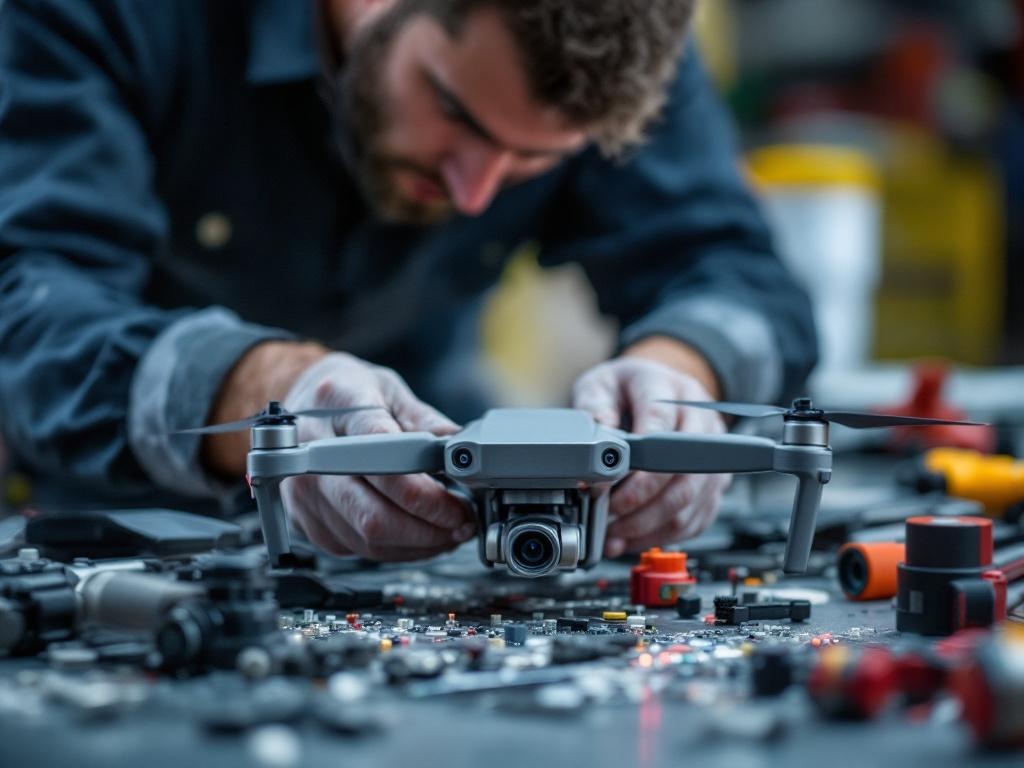 Drone repair technician